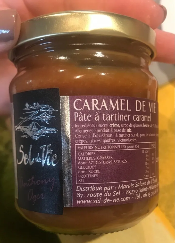 Pate a tartiner au caramel
