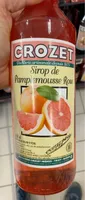 Sirop de pamplemousse rose
