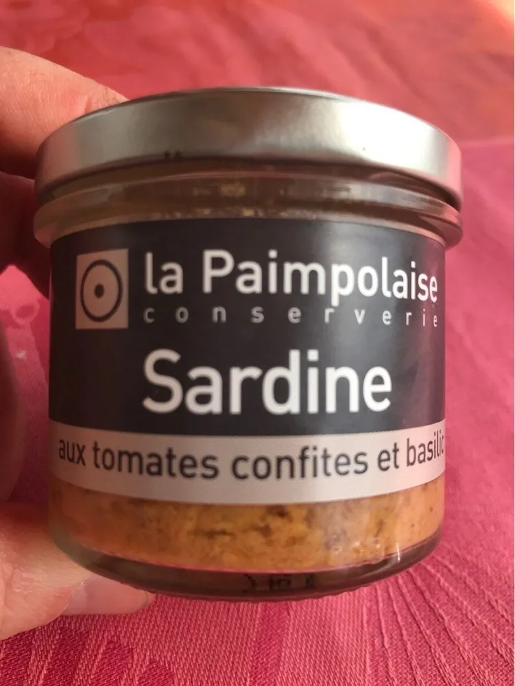 Sardine aux tomates confites et basilic
