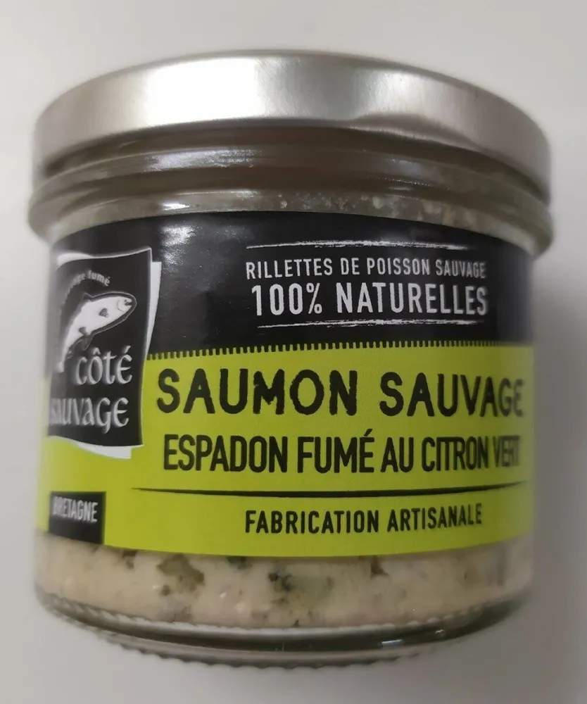 Saumon sauvage espadon fumé au citron vert