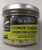 Saumon sauvage espadon fumé au citron vert