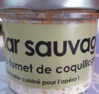 Bar sauvage au fumet de coquillages