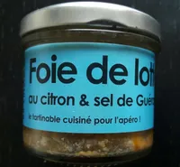 Foie de lotte au citron et sel de guerande