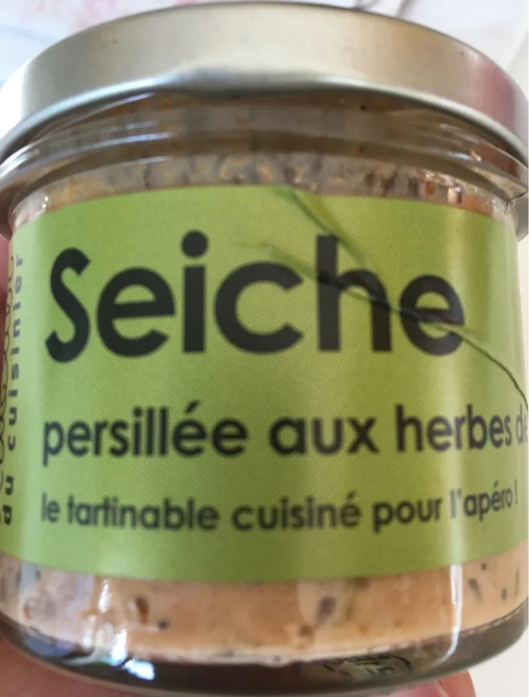Seiche persillée aux herbes de mer