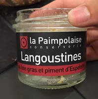 Langoustines au foie gras et piment d'espelette