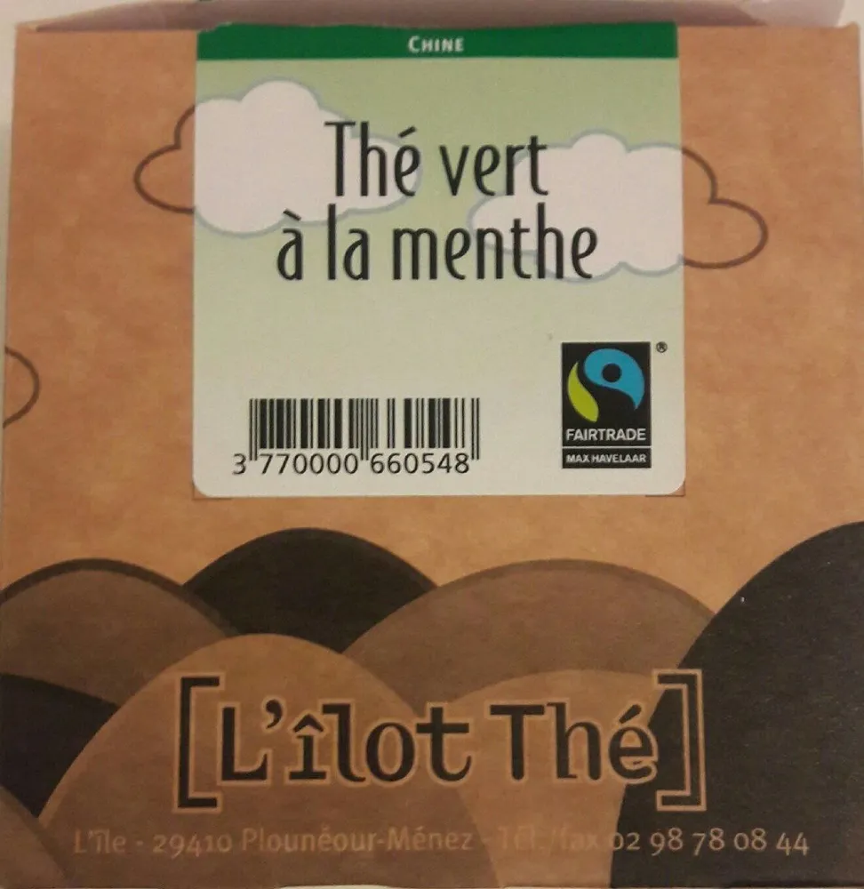 Thé vert à la menthe