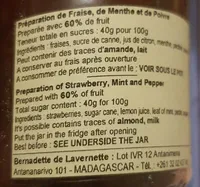Fraise menthe poivre