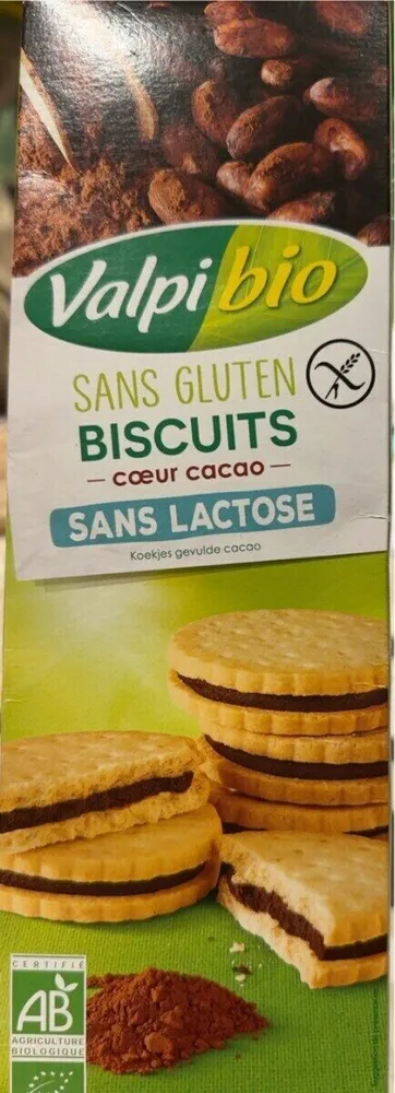 Biscuits cœur cacao