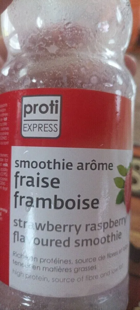 Smoothie fraise framboise