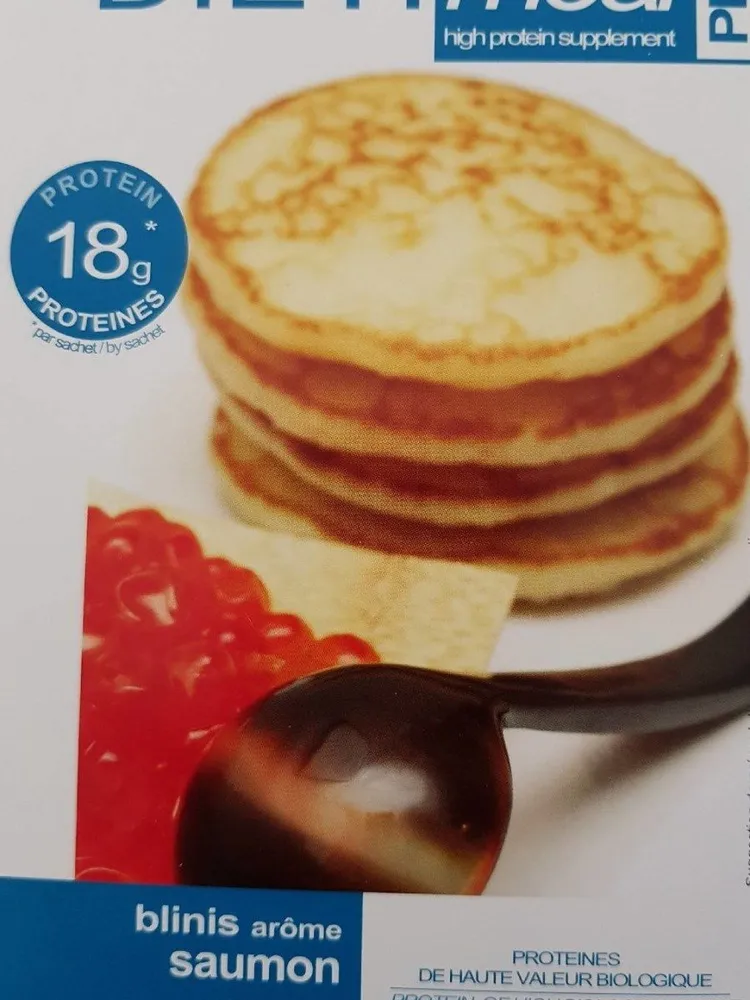 Blinis arôme saumon