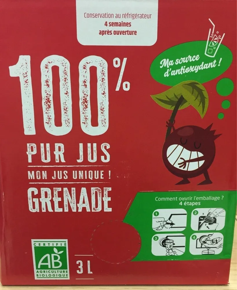 100% pur jus Grenade