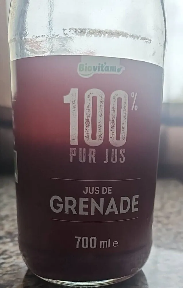 Jus de Grenade Bio