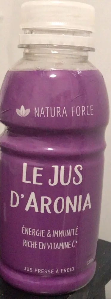 Le jus d’aronia
