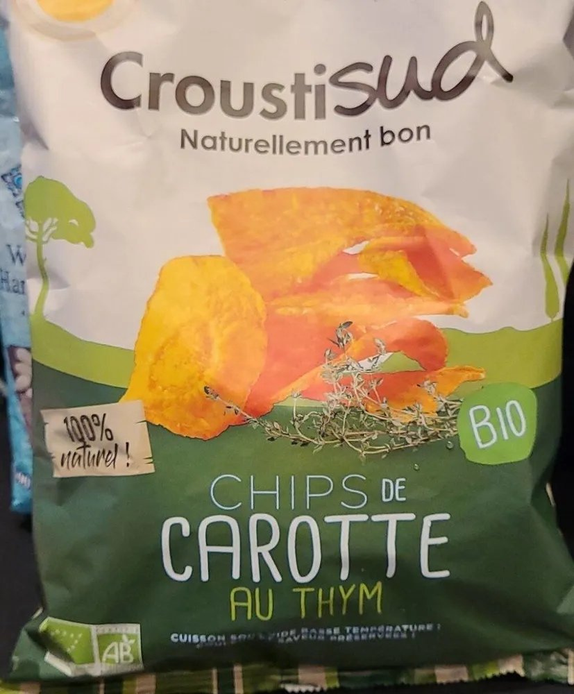 Pétales de carotte au thym