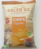 Chips de pomme de terre bio au paprika