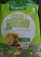 Mini galettes de lentilles