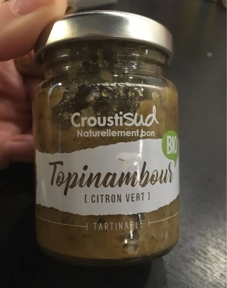 Tartinable topinambour citron vert
