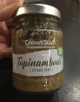 Tartinable topinambour citron vert