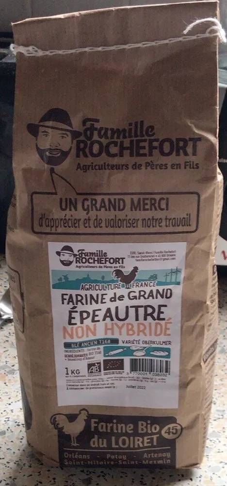 Farine de grand épeautre non hybridé