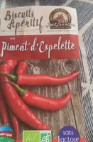 Biscuits apéritifs piment d'Espelette