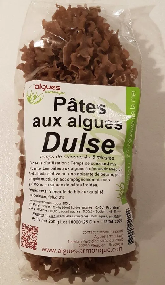 Pâtes aux algues Dulse