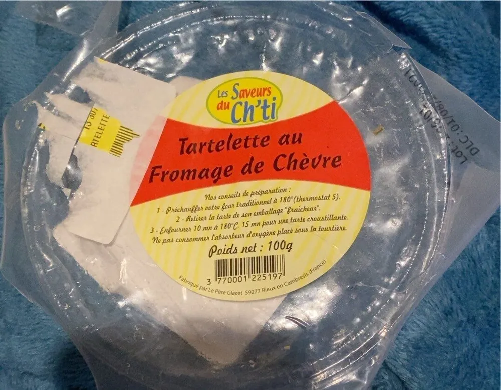 Tartelette au fromage de chèvre