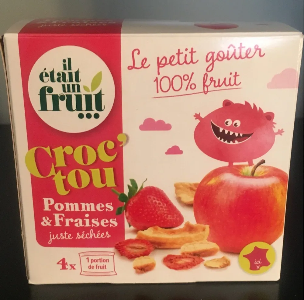 Croc'Tou Pomme Fraise
