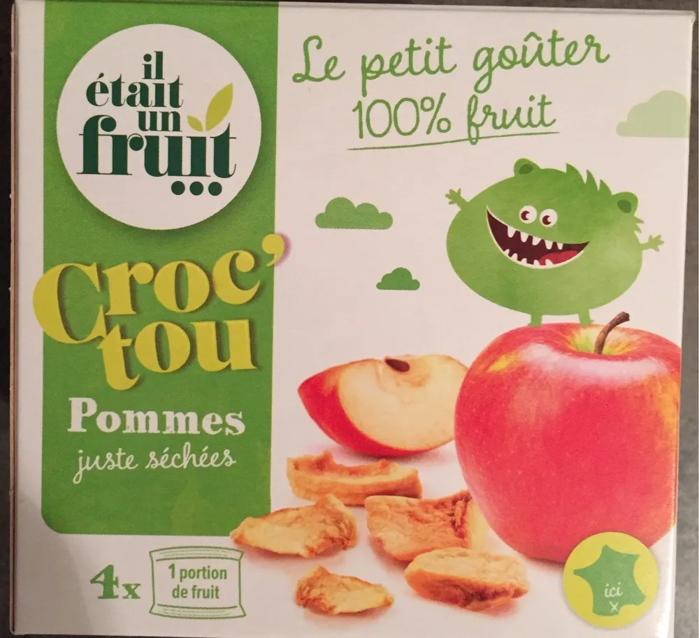 Croc'tou Pomme Séchée