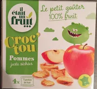 Croc'tou Pomme Séchée