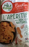 Carottes sésame, ail et piment d'Espelette