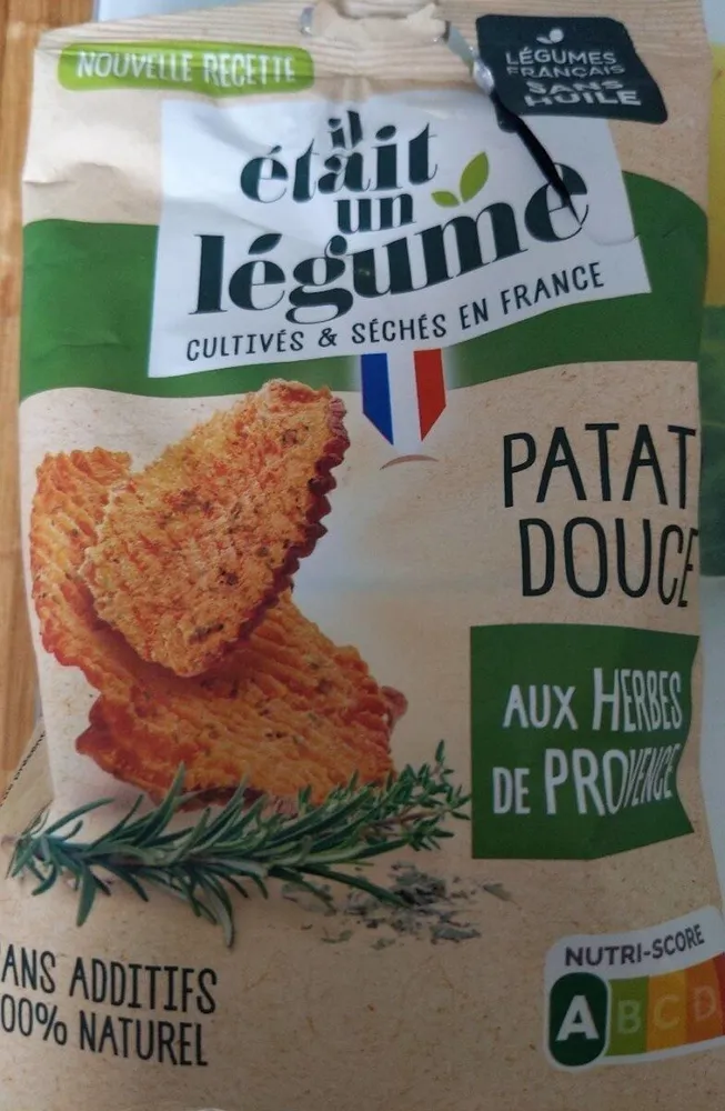 Chips de patate douce aux herbes de Provence