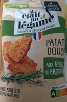 Chips de patate douce aux herbes de Provence