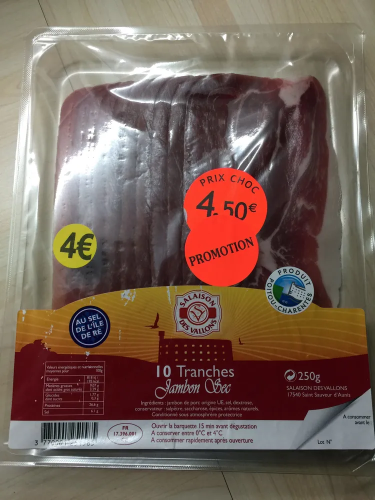 Jambon sec