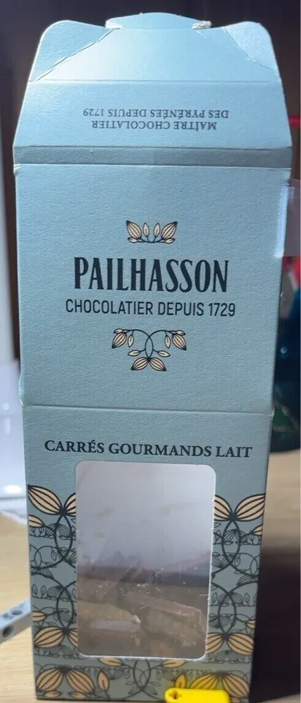Carrés gourmands lait