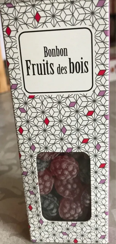 Bonbon fruits des bois