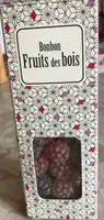 Bonbon fruits des bois