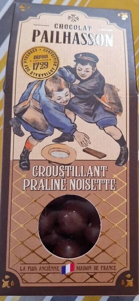 Croustillant praliné noisette