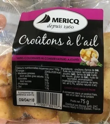 Crouton a l’ail