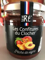 Confiture pêche de vigne