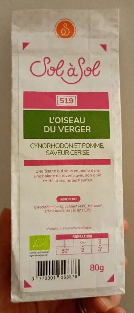 l'oiseau du verger