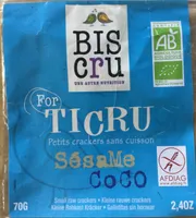 Ticru sésame coco