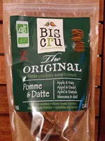 The original - Petits crackers sans cuisson Pomme & Datte
