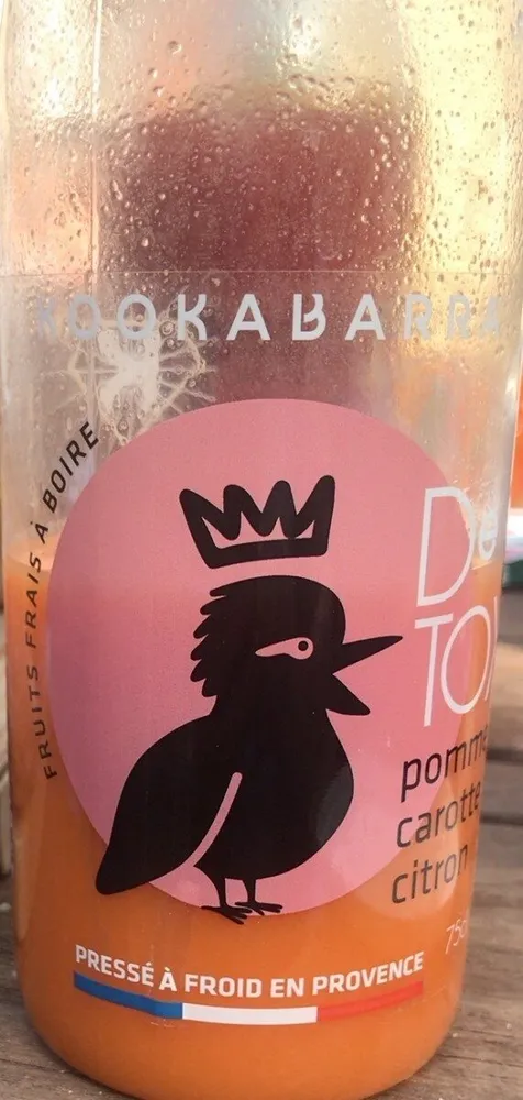 DeTox pomme carotte citron