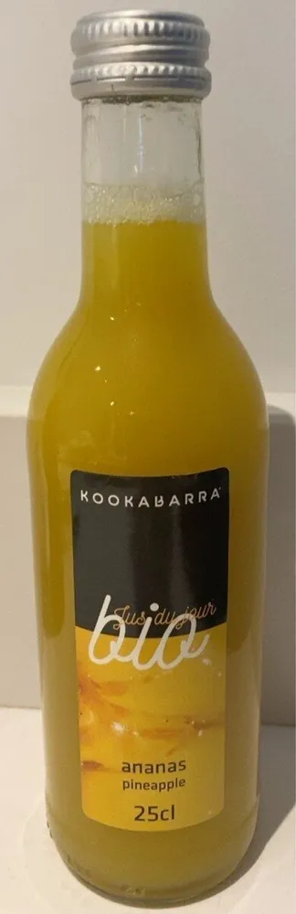 Jus du jour bio ananas