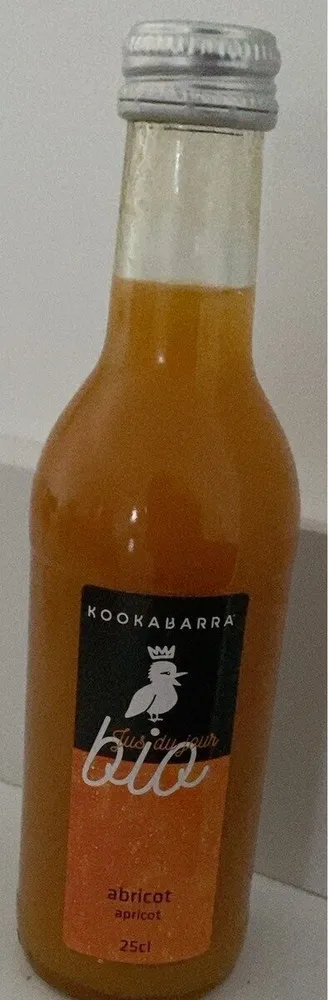 Jus du jour bio abricot