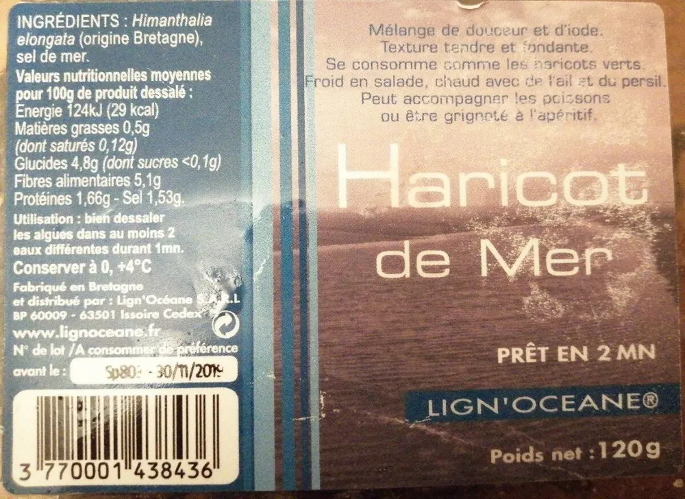 Haricot de mer