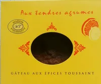 "Gâteau Aux épices" Aux Tendres Agrumes