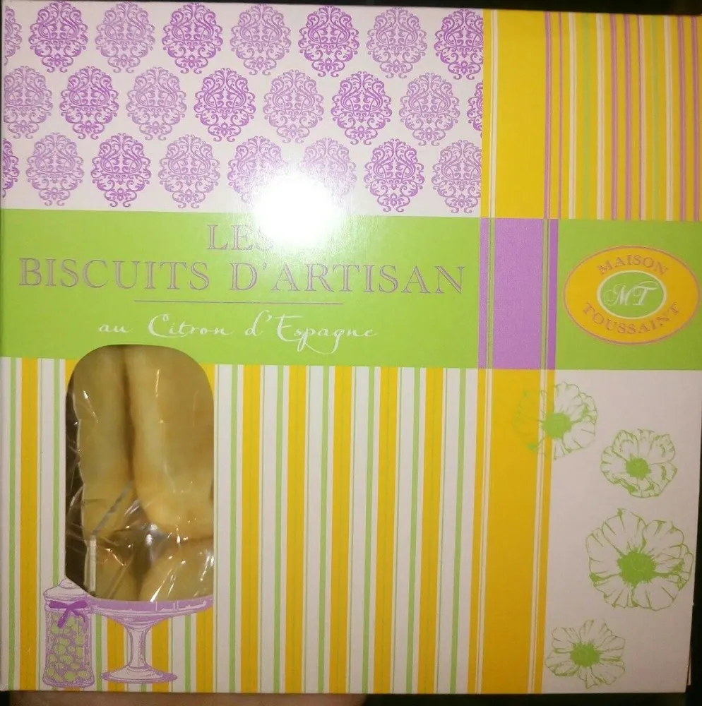 Les biscuits d'artisan au citron d'Espagne