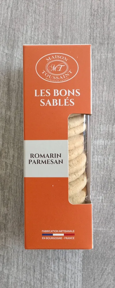 Sablés Romarin Parmesan