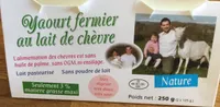 Yaourt fermier au lait de chèvre Nature
